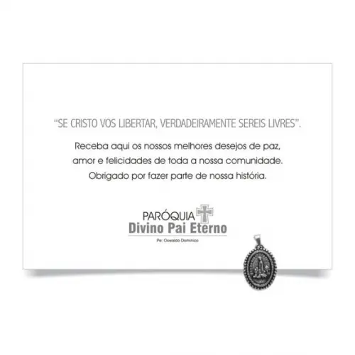 CARTÃO DE FELICITAÇÕES PERSONALIZADO + PINGENTE + ENVELOPE.
