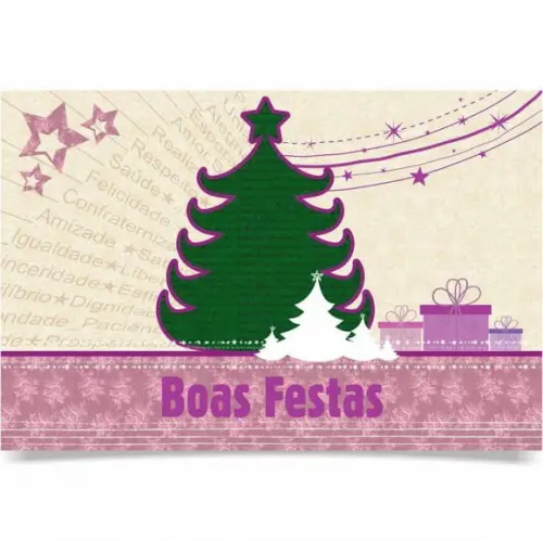 Cartão de Natal Personalizado