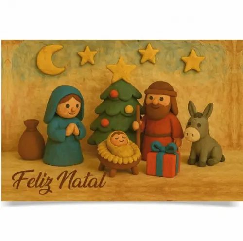 Cartão de Natal Personalizado