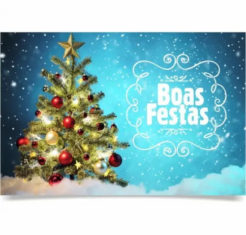 Cartão de Natal Personalizado