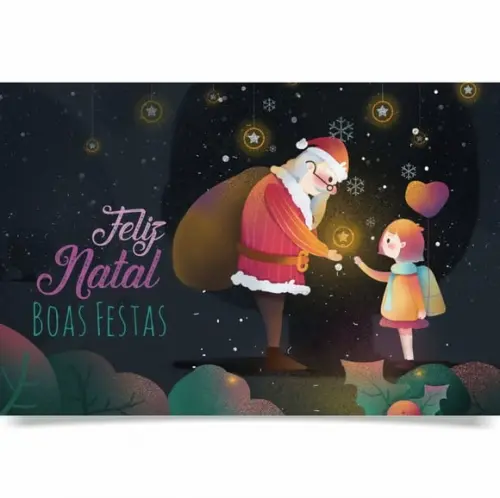 Cartão de Natal Personalizado