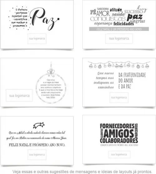 Cartão de Natal Personalizado