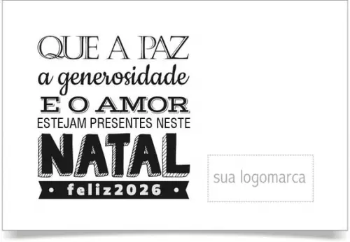 Cartão de Natal Personalizado 10-001.