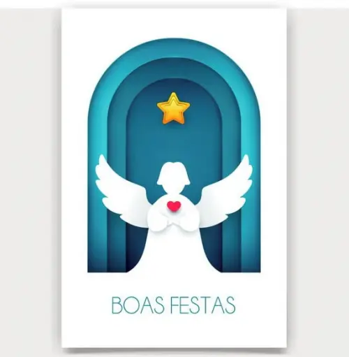 Cartão de Natal Personalizado 10-052.