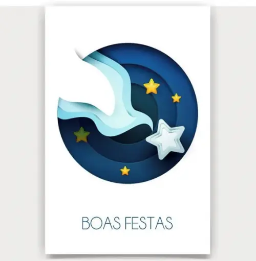 Cartão de Natal Personalizado 10-049.