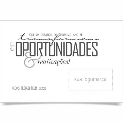 Cartão de natal personalizado com dobra, hotstamp dourado