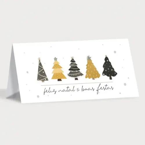 Cartão de Natal Personalizado Estreito, 25-005