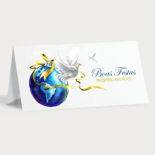 Cartão de Natal Personalizado Estreito, 25-012