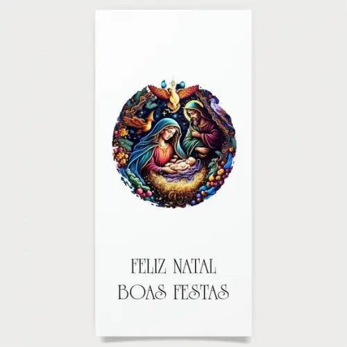 Cartão de Natal Personalizado Estreito, 25-010