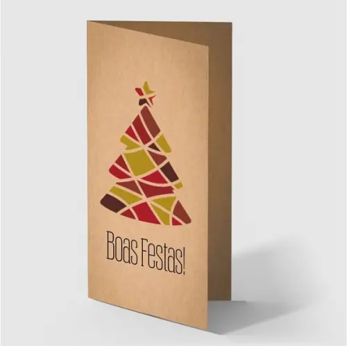 Cartão de Natal Personalizado Estreito, 25-019