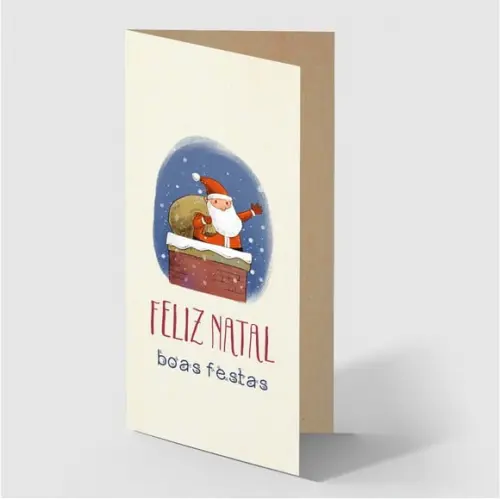 Cartão de Natal Personalizado Estreito, 25-022
