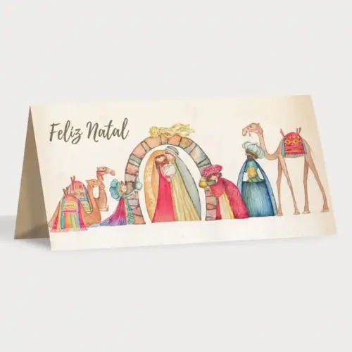 Cartão de Natal Personalizado Estreito, 25-030