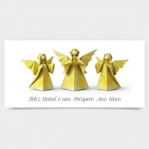 Cartão de Natal Personalizado Estreito, 25-038