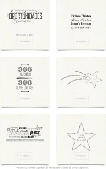 Cartão de Natal Quadrado Personalizado Reciclado 41-001