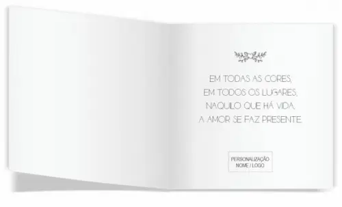 Cartão de Pintar + Lápis de Cor, Personalizados. Beija-flor.