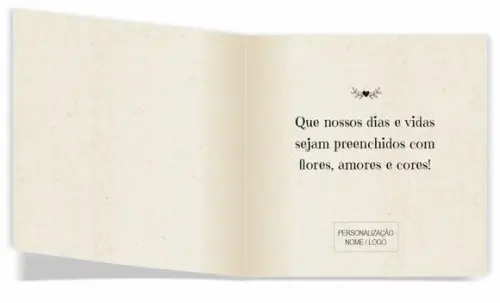 Cartão de Pintar + Lápis de Cor, Personalizados. Corações.