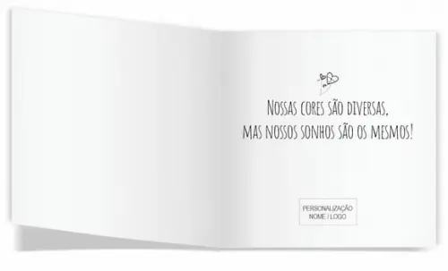 Cartão de Pintar + Lápis de Cor, Personalizados. Energia.