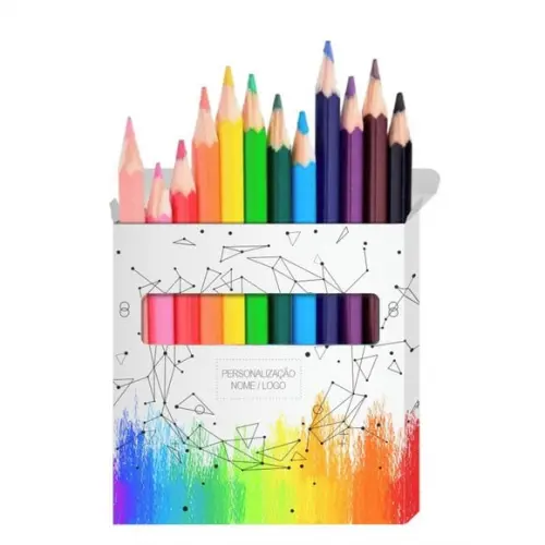 Cartão de Pintar + Lápis de Cor, Personalizados. Energia.