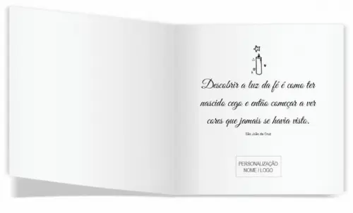 Cartão de Pintar + Lápis de Cor, Personalizados. Trindade.