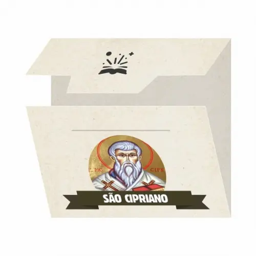 Cartão Personalizado + Medalhinha de São Cipriano