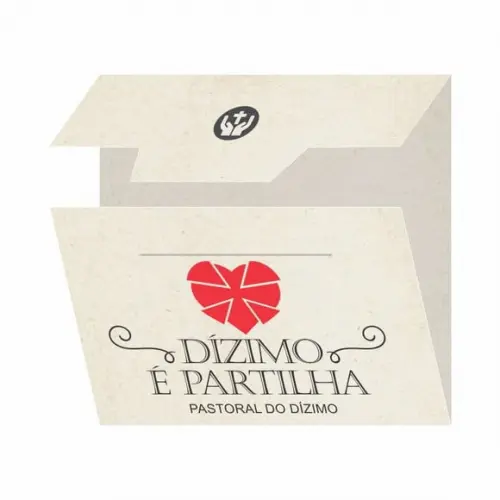 Cartão personalizado Dizimista + medalhinha