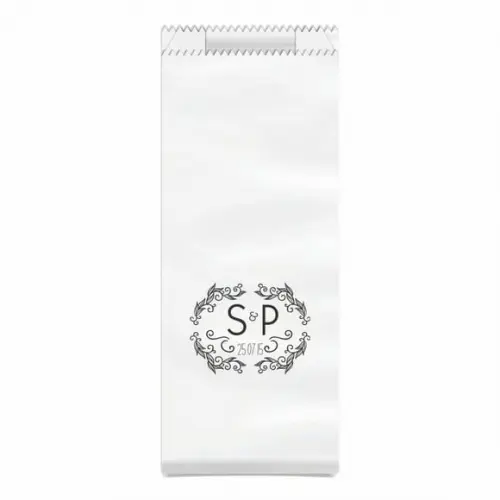 CASAMENTO - SAQUINHO KRAFT SIMPLES PERSONALIZADO