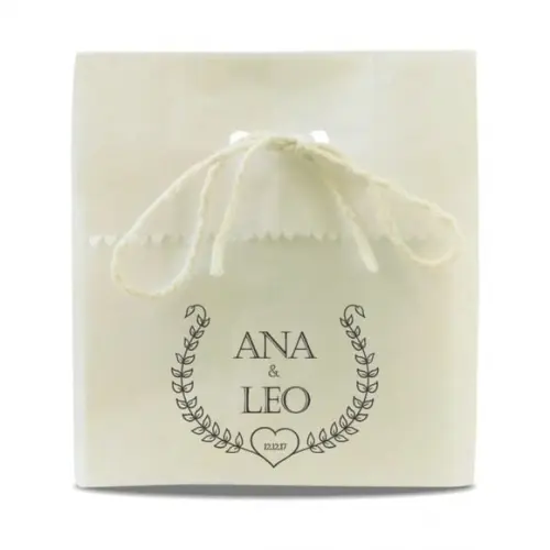 CASAMENTO - SAQUINHO PAPEL PERSONALIZADO - MOD.01