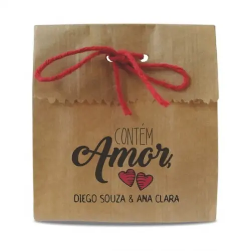 CASAMENTO - SAQUINHO PAPEL PERSONALIZADO - MOD.14