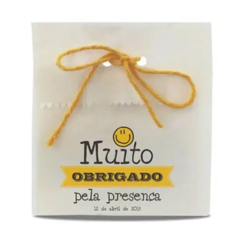 CASAMENTO - SAQUINHO PAPEL PERSONALIZADO - MOD.15