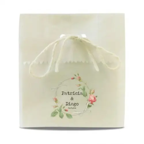 CASAMENTO - SAQUINHO PAPEL PERSONALIZADO - MOD.20