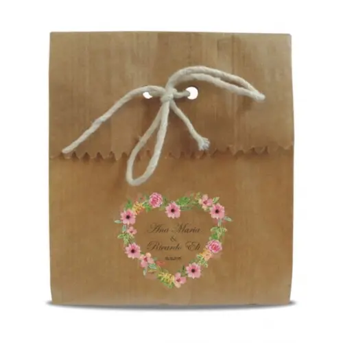 CASAMENTO - SAQUINHO PAPEL PERSONALIZADO - MOD.21