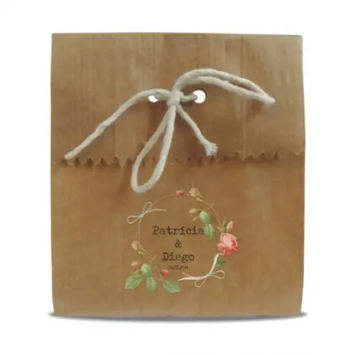 CASAMENTO - SAQUINHO PAPEL PERSONALIZADO - MOD.20