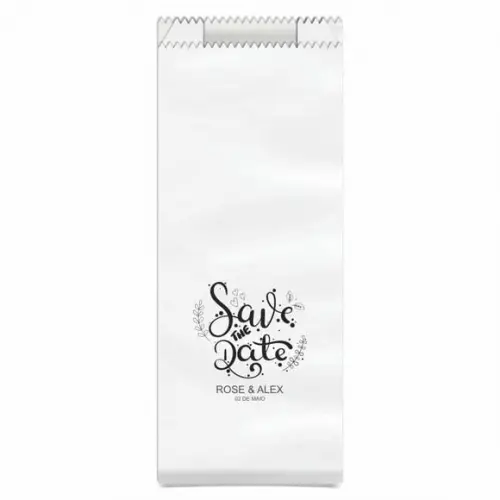 CASAMENTO - SAQUINHO PAPEL PERSONALIZADO.