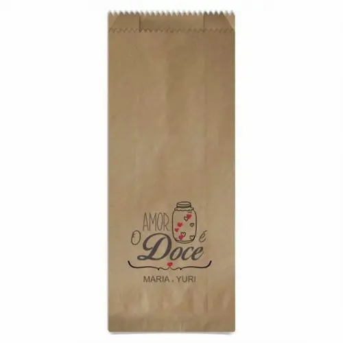 CASAMENTO - SAQUINHO PAPEL PERSONALIZADO.