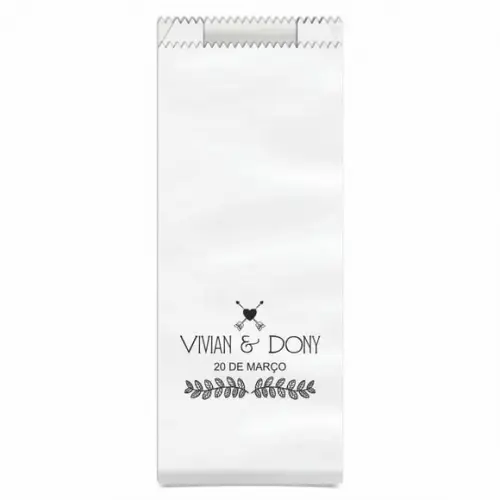 CASAMENTO - SAQUINHO PAPEL PERSONALIZADO.