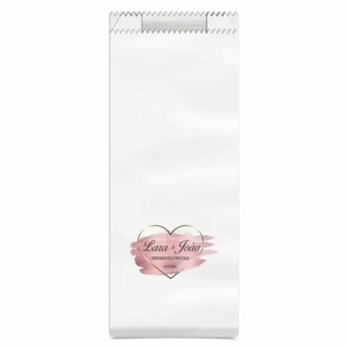 CASAMENTO - SAQUINHO PAPEL PERSONALIZADO.