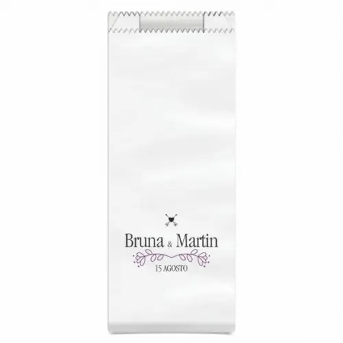 CASAMENTO - SAQUINHO PAPEL PERSONALIZADO.