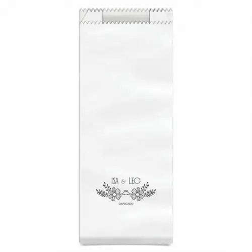 CASAMENTO - SAQUINHO PAPEL PERSONALIZADO.