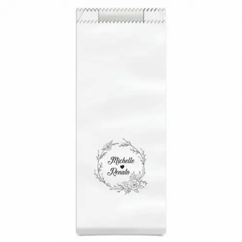 CASAMENTO - SAQUINHO PAPEL PERSONALIZADO.