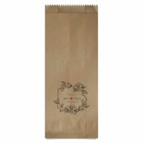 CASAMENTO - SAQUINHO PAPEL PERSONALIZADO.