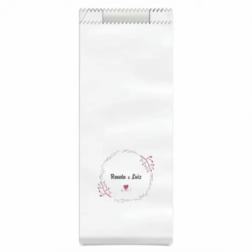CASAMENTO - SAQUINHO PAPEL PERSONALIZADO.