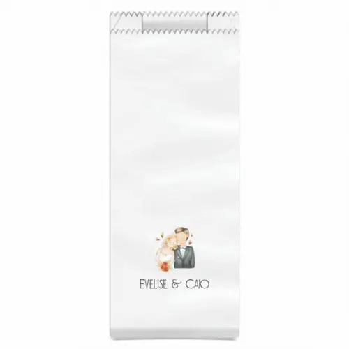 CASAMENTO - SAQUINHO PAPEL PERSONALIZADO.