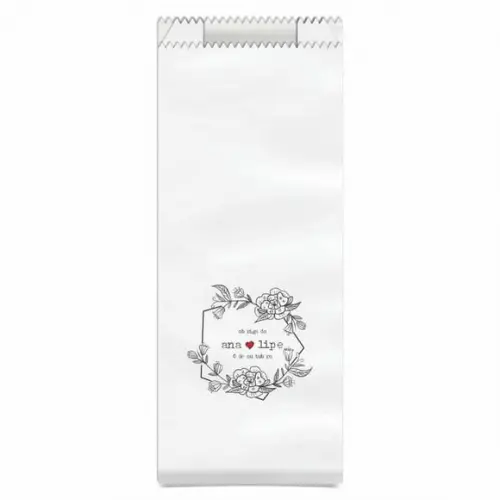 CASAMENTO - SAQUINHO PAPEL PERSONALIZADO.