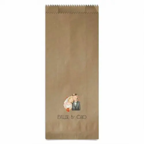 CASAMENTO - SAQUINHO PAPEL PERSONALIZADO.