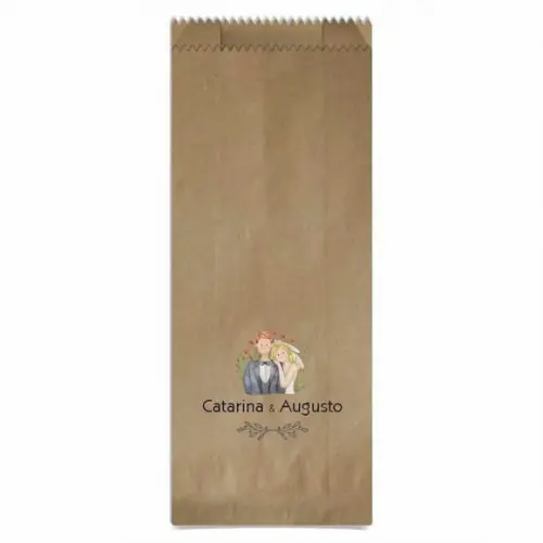 CASAMENTO - SAQUINHO PAPEL PERSONALIZADO.
