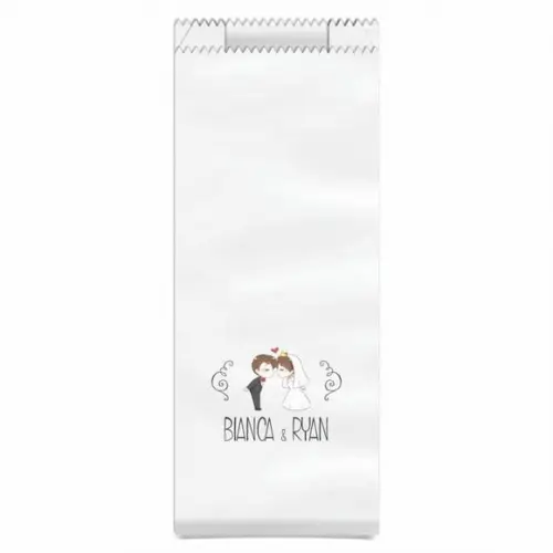 CASAMENTO - SAQUINHO PAPEL PERSONALIZADO.