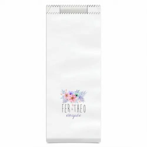 CASAMENTO - SAQUINHO PAPEL PERSONALIZADO.