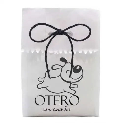 FESTAS - SAQUINHO PAPEL PERSONALIZADO. C/ FURO E CORDÃO