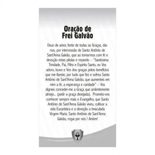 FREI GALVÃO | CARTÃO DE BOLSO + MINI IMAGEM