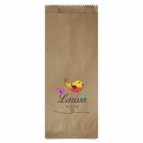 INFANTIL - SAQUINHO PAPEL PERSONALIZADO.